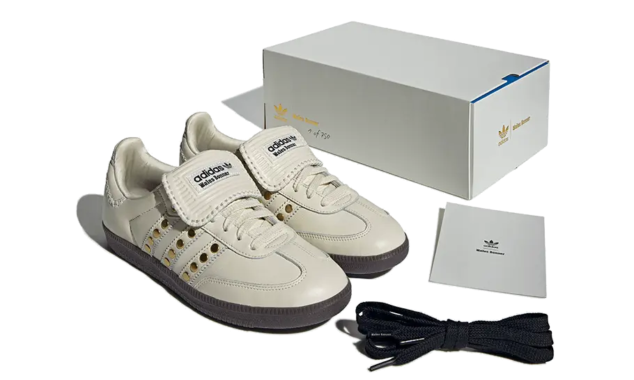 Adidas Samba Wales Bonner Studded Pack Cream White Adidas