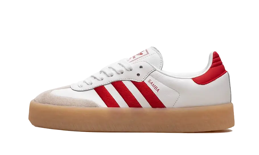 Adidas Sambae White Better Scarlet Gum Adidas