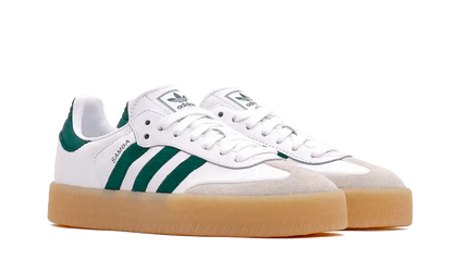 Adidas sambae White Collegiate Green Gum Adidas