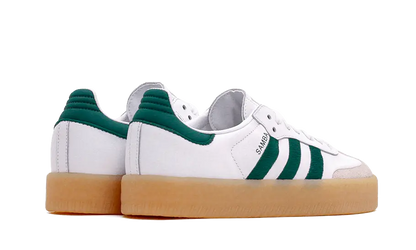 Adidas sambae White Collegiate Green Gum Adidas