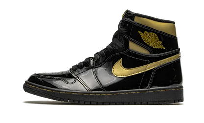Air Jordan 1 High Black Metallic Gold Air Jordan
