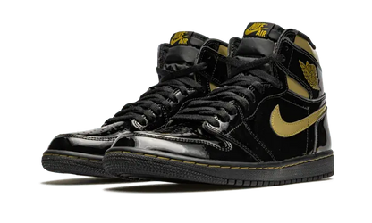 Air Jordan 1 High Black Metallic Gold Air Jordan