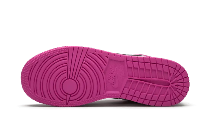 Air Jordan 1 Low Black Active Fuchsia Air Jordan