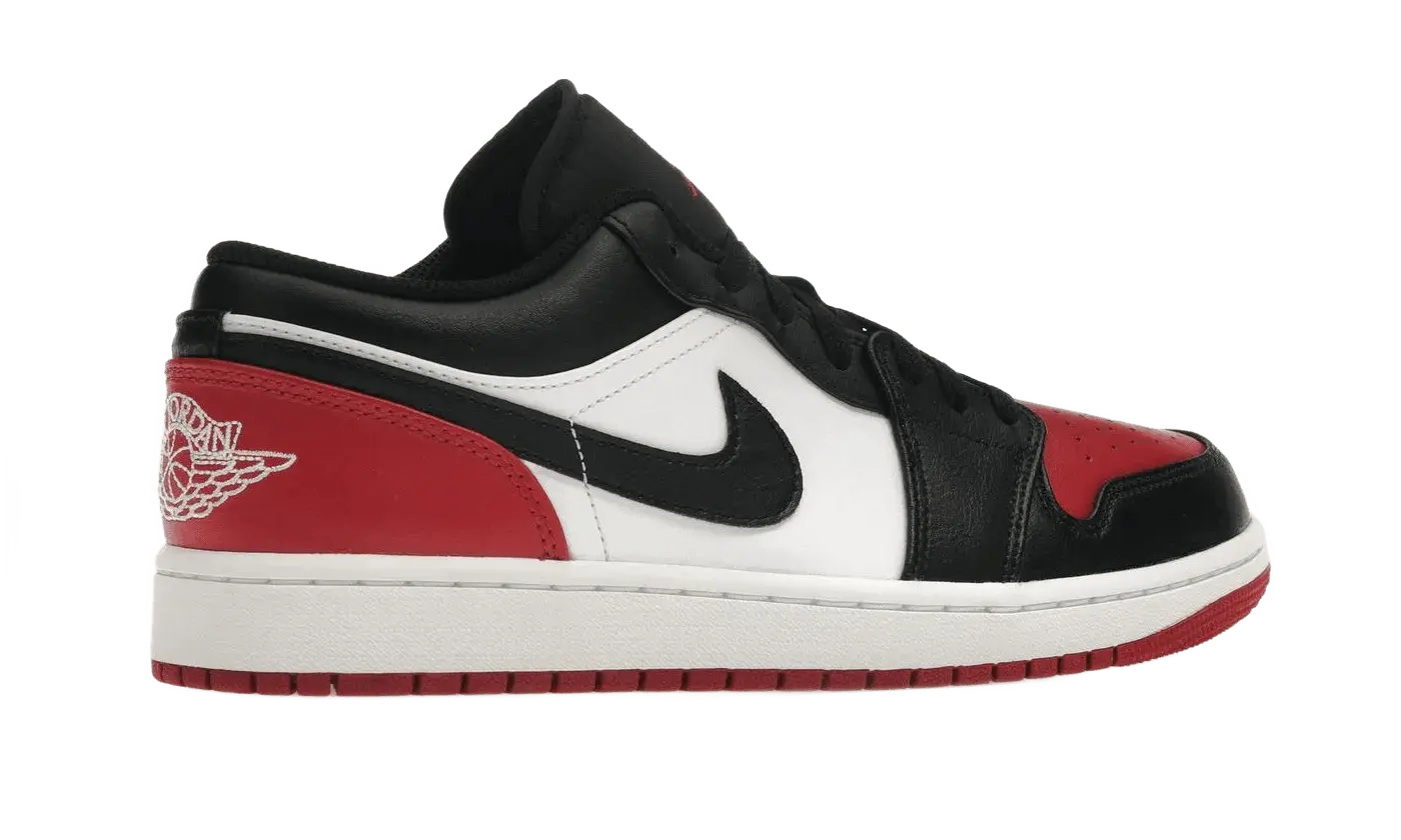 Air Jordan 1 Low Bred Toe 2,0 VOSneakers