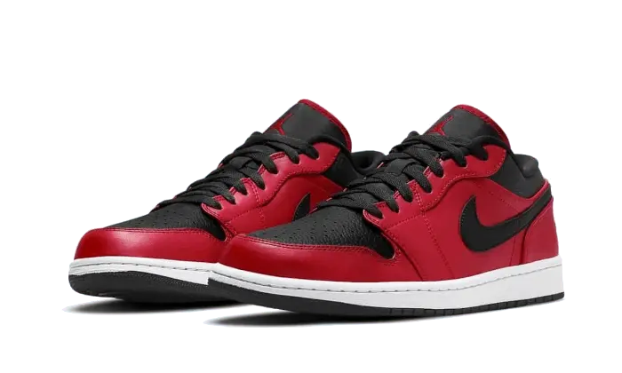 Air Jordan 1 Low Reverse Bred Pebbled Swoosh Air Jordan