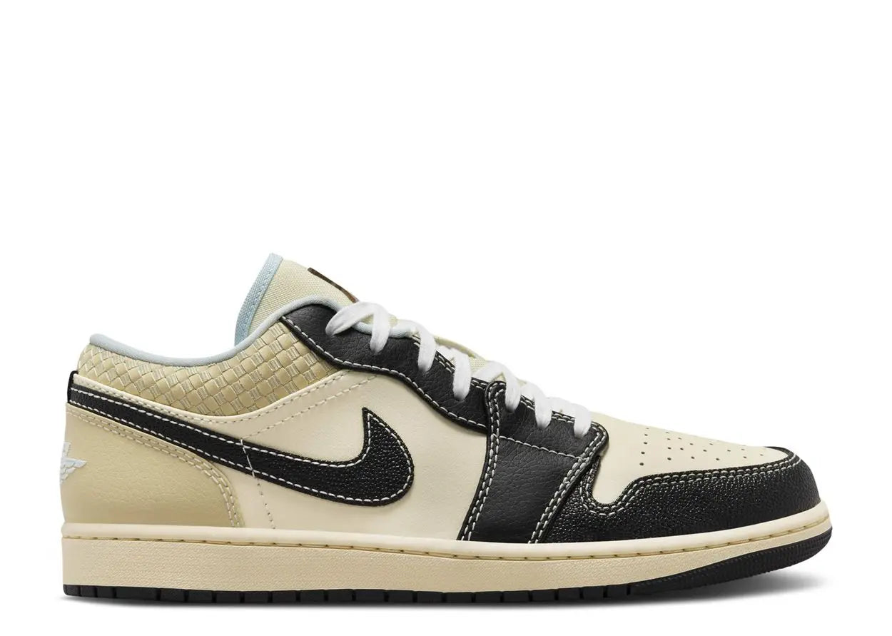Air Jordan 1 Low SE Coconut Milk Black Muslin Air Jordan