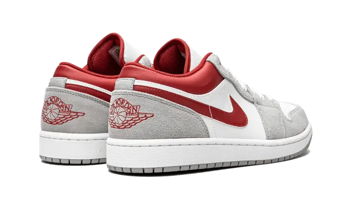 Air Jordan 1 Low SE Light Smoke Grey Gym Red Air Jordan