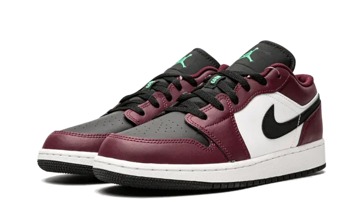 Air Jordan 1 Low Se Dark Beetroot Black Roma Green Air Jordan