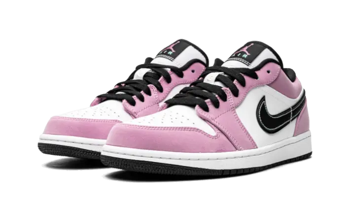 Air Jordan 1 Low Se Violet Shock White Black Air Jordan