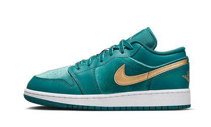 Air Jordan 1 Low Velvet Geode Teal VOSneakers
