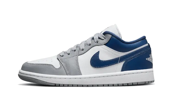 Air Jordan 1 Low White Grey Blue Air Jordan