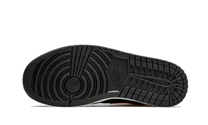 Air Jordan 1 Mid Black Chile Red White Air Jordan