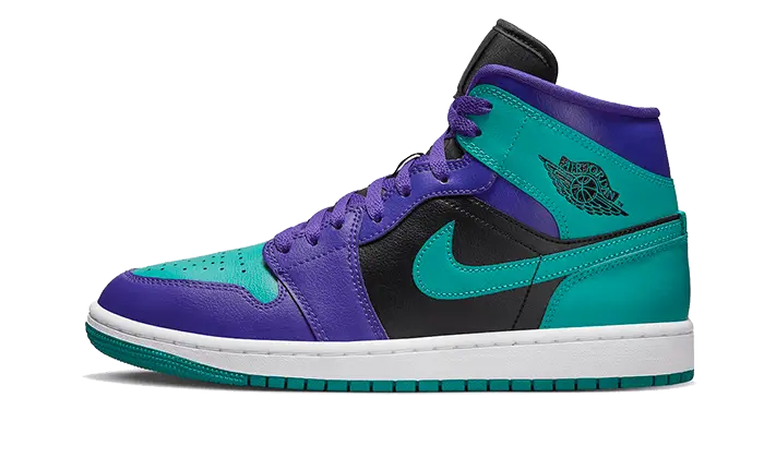 Air Jordan 1 Mid Black Grape Air Jordan