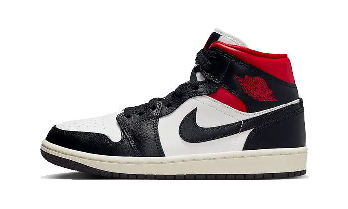 Air Jordan 1 Mid Black Gym Red Air Jordan