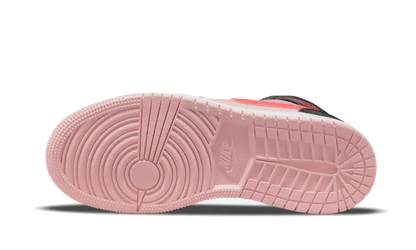 Air Jordan 1 Mid Black Pink Crimson Air Jordan