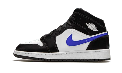 Air Jordan 1 Mid Black Racer Blue White Air Jordan