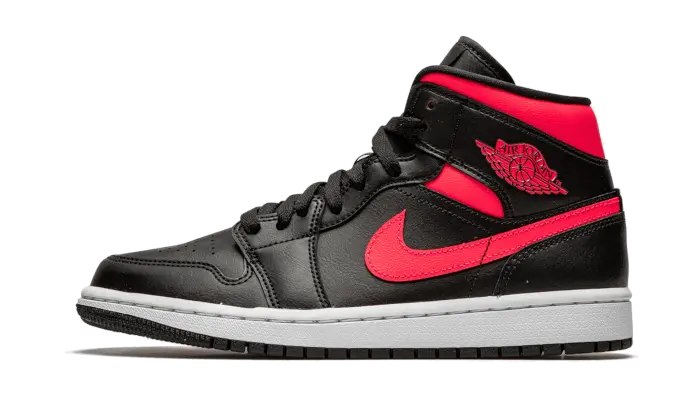 Air Jordan 1 Mid Black Siren Red Air Jordan