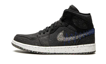 Air Jordan 1 Mid Crater Black Air Jordan