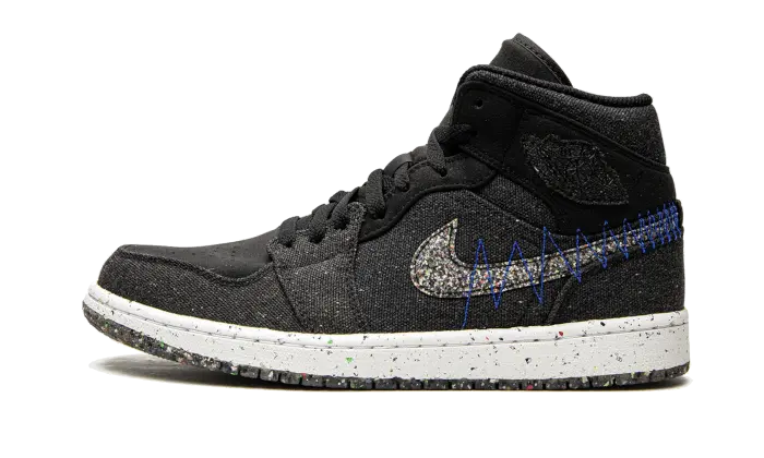Air Jordan 1 Mid Crater Black Air Jordan