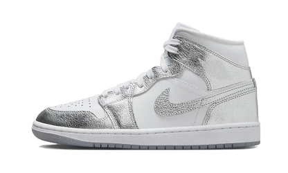 Air Jordan 1 Mid Crinkled Chrome Air Jordan
