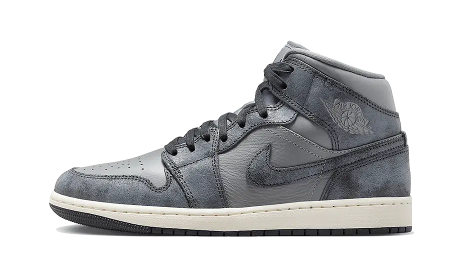Air Jordan 1 Mid Distressed Smoke Grey Air Jordan