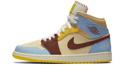 Air Jordan 1 Mid Fearless Maison Chateau Rouge Air Jordan