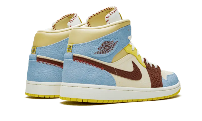 Air Jordan 1 Mid Fearless Maison Chateau Rouge Air Jordan