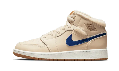 Air Jordan 1 Mid Fleece Pearl White Air Jordan