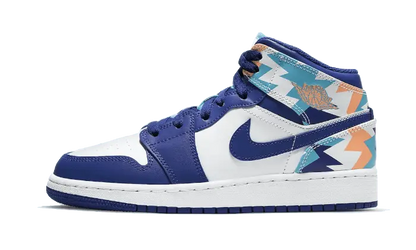 Air Jordan 1 Mid Geometric Print Air Jordan