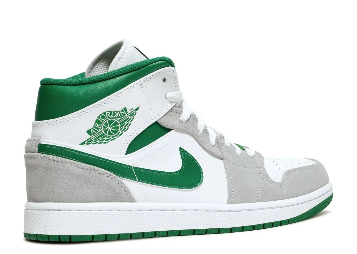 Air Jordan 1 Mid Grey Green Air Jordan