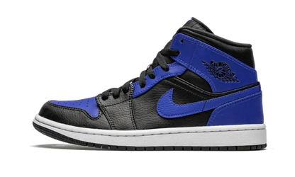 Air Jordan 1 Mid Hyper Royal Tumbled Leather Air Jordan