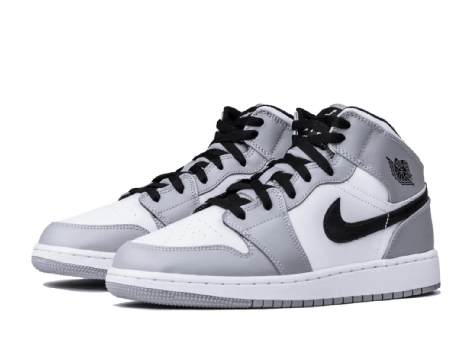 Air Jordan 1 Mid Light Smoke Grey Anthracite Air Jordan