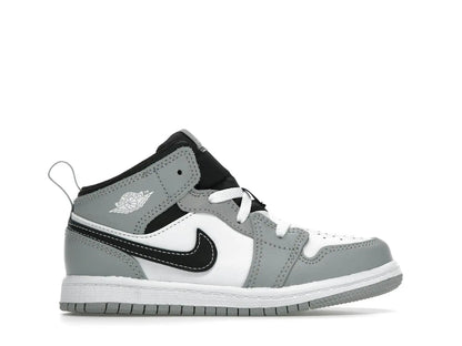 Air Jordan 1 Mid Light Smoke Grey (Bébé) Air Jordan