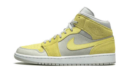 Air Jordan 1 Mid Mixed Textures Yellow Air Jordan