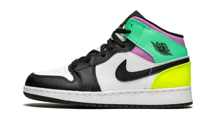 Air Jordan 1 Mid Pastel Black Toe Air Jordan