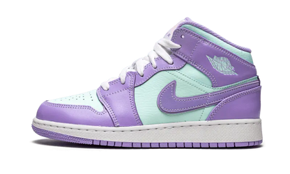 Air Jordan 1 Mid Purple Aqua Air Jordan