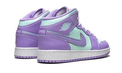Air Jordan 1 Mid Purple Aqua Air Jordan