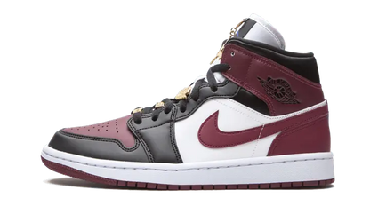 Air Jordan 1 Mid SE Black Dark Beetroot Air Jordan