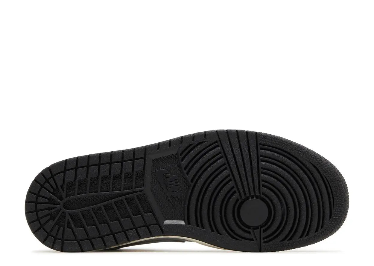 Air Jordan 1 Mid SE Black Metallic Silver Air Jordan
