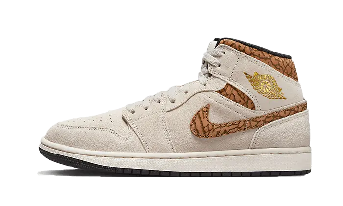 Air Jordan 1 Mid SE Brown Elephant Air Jordan