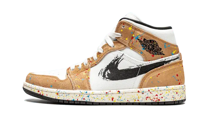 Air Jordan 1 Mid SE Brushstroke Air Jordan