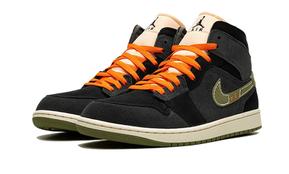 Air Jordan 1 Mid SE Craft Anthracite Light Olive Air Jordan