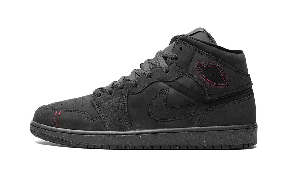 Air Jordan 1 Mid SE Craft Grey Red Air Jordan