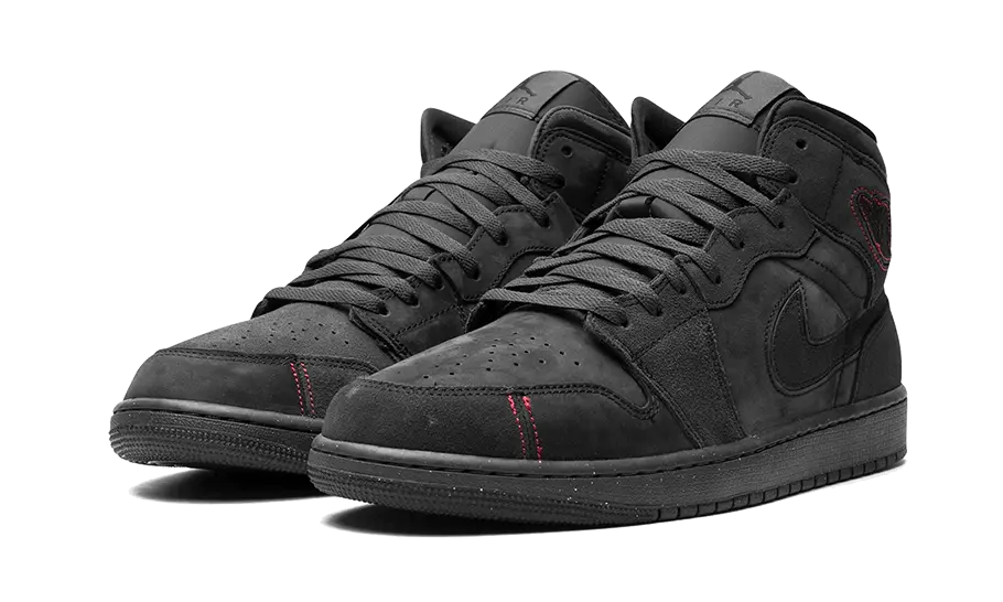 Air Jordan 1 Mid SE Craft Grey Red Air Jordan