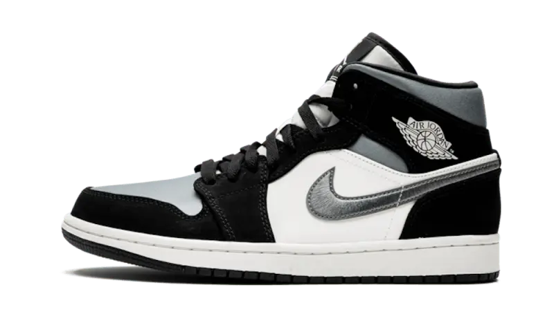 Air Jordan 1 Mid Satin Grey Toe Air Jordan