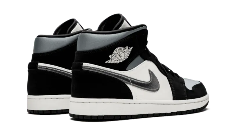 Air Jordan 1 Mid Satin Grey Toe Air Jordan