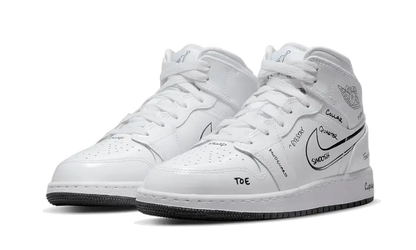 Air Jordan 1 Mid Schematic Air Jordan