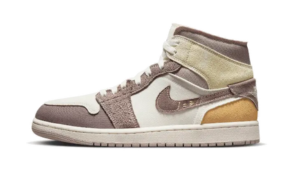 Air Jordan 1 Mid Se Craft Sail Taupe Haze Air Jordan