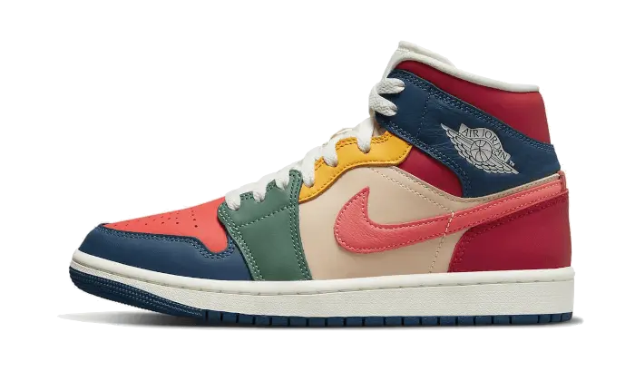 Air Jordan 1 Mid Se Multi Color Air Jordan