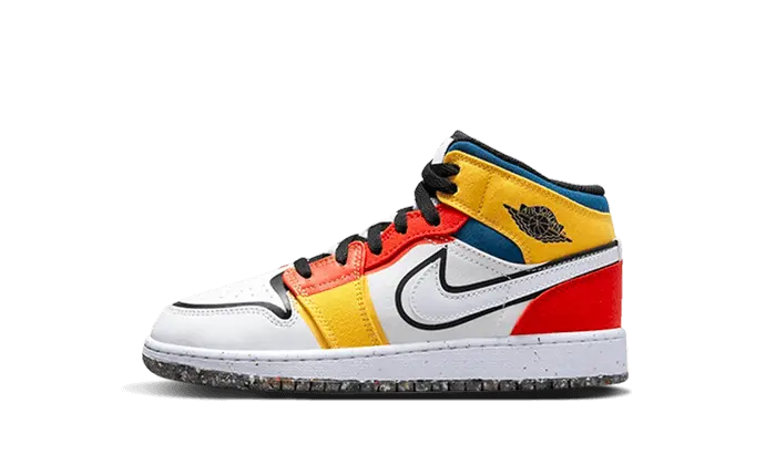 Air Jordan 1 Mid Se Multicolor Air Jordan